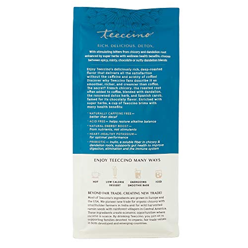 Teeccino Coffee Alternative – Dandelion Coconut – Detox Deliciou