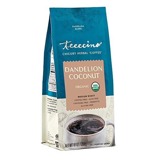 Teeccino Coffee Alternative – Dandelion Coconut – Detox Deliciou