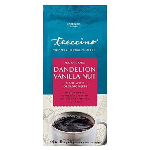 Teeccino Coffee Alternative – Dandelion Vanilla Nut – Detox Deli