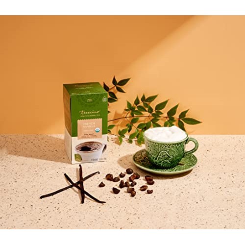 Teeccino French Vanilla Herbal Tea - Rich & Roasted Herbal Tea T...