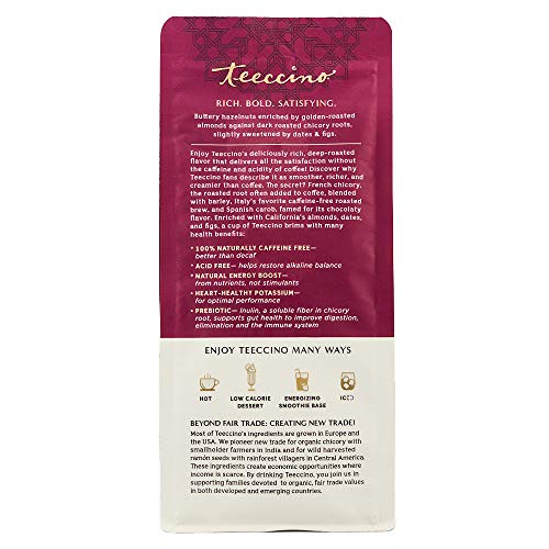 Teeccino Herbal Coffee Variety Pack - Hazelnut, Mocha And Java -