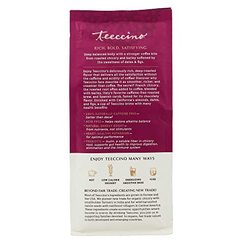 Teeccino Herbal Coffee Variety Pack - Hazelnut, Mocha And Java -
