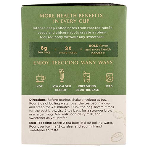 Teeccino Herbal Tea – French Roast – Rich &Amp; Roasted Herbal Tea T