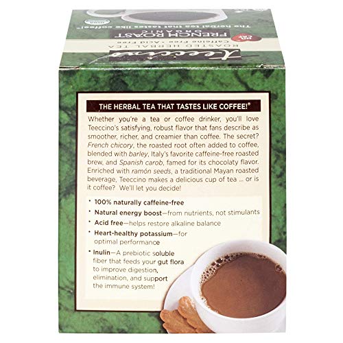 Teeccino Herbal Tea – French Roast – Roasted Chicory | Prebiotic