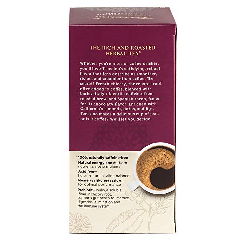 Teeccino Herbal Tea – Mocha – Rich &Amp; Roasted Herbal Tea That’S C