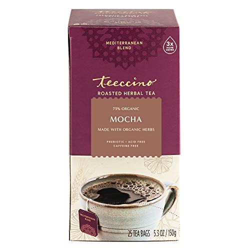 Teeccino Herbal Tea – Mocha – Rich &Amp; Roasted Herbal Tea That’S C
