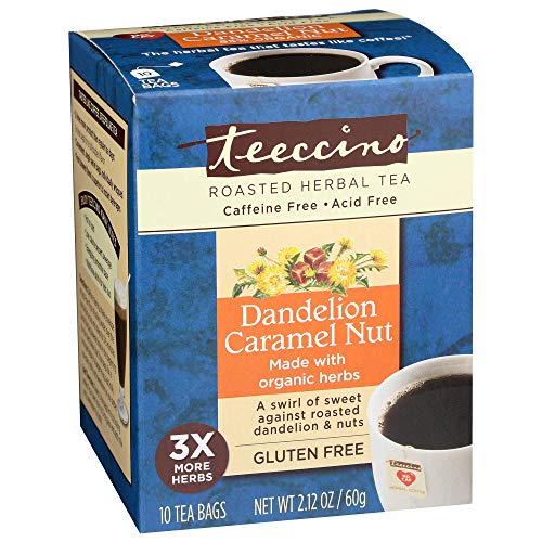 Teeccino Herbal Tea Variety Pack – Dandelion Caramel Nut And Van