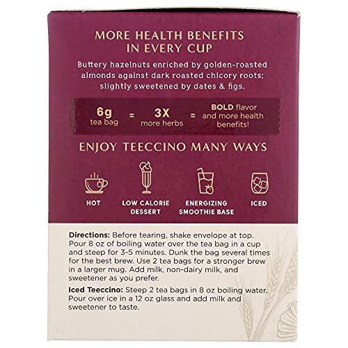 Teeccino Herbal Tea Variety Pack - Hazelnut &Amp; Vanilla Nut – Roas