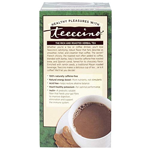 Teeccino Herbal Tea – French Roast – Roasted Chicory Coffee Alte
