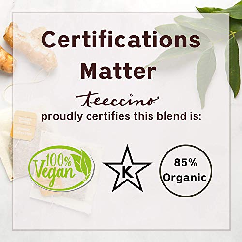 Teeccino Mushroom Adaptogen Coffee Alternative – Turkey Tail Ast