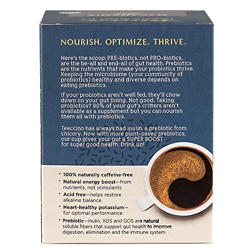 Teeccino Prebiotic Herbal Tea – Prebiotic Superboost Tea Sampler
