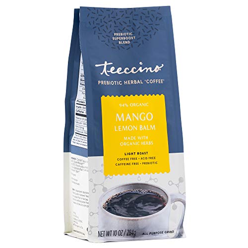 Teeccino Prebiotic Superboost Coffee Alternative – Mango Lemon B