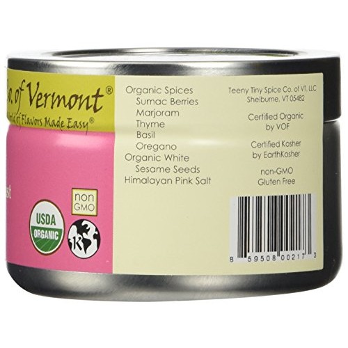 Teeny Tiny Spice Co. Of Vermont Organic Zaatar, 2.8 Oz