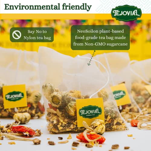 Tejovial Chrysanthemum Cassia Seed Tea Bags – Liver Detox Tea, L...