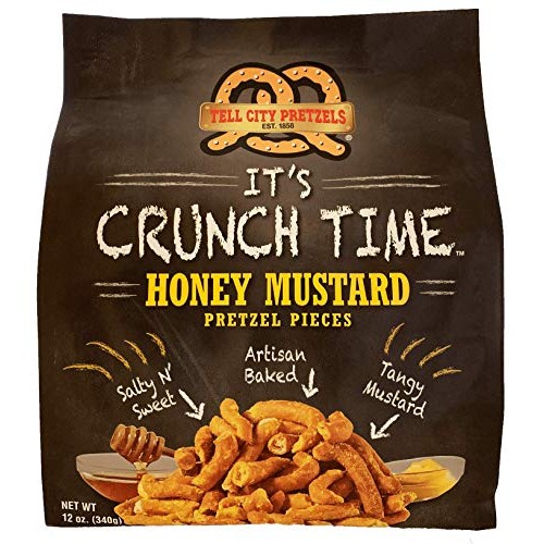 Tell City Honey Mustard Flavored Pretzel Pieces - Homestyle Crun