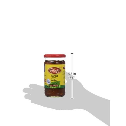 Telugu, Karela Pickle, 300 Gramsgm