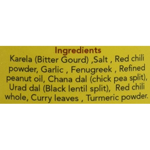 Telugu, Karela Pickle, 300 Gramsgm