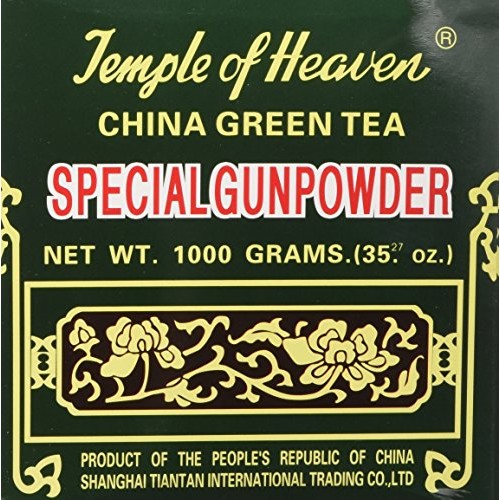 Temple Of Heaven China Green Tea Special Gunpowder 1 Kilo Guaran