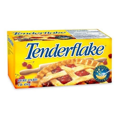Canadian Tenderflake Pure Bakers Lard - 1 Pound 454 Grams