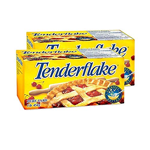 Canadian Tenderflake Pure Bakers Lard 2Pack 1 Pound 454