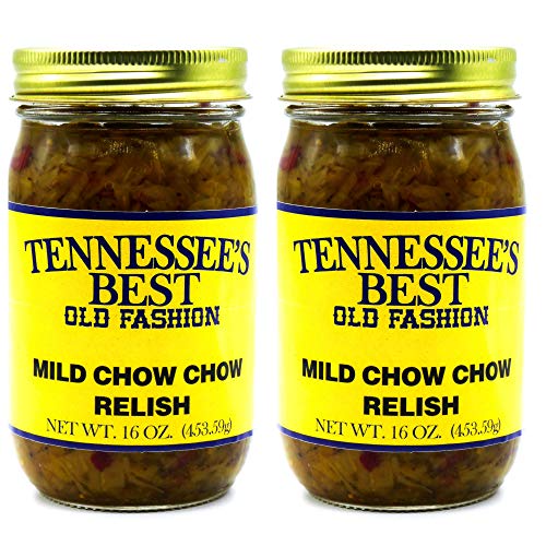 Tennessees Best Old Fashion Mild Chow Chow Relish 2 Pack - 16 O