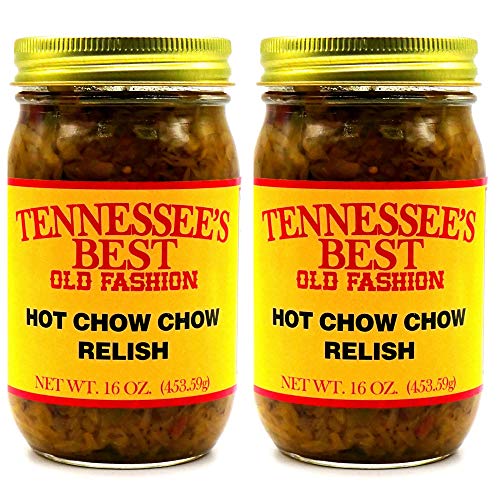Tennessees Best Old Fashion Hot Chow Chow Relish 2 Pack - 16 Oz