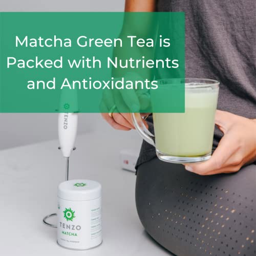 Tenzo Matcha Green Tea Powder | USDA Organic Ceremonial Grade – ...