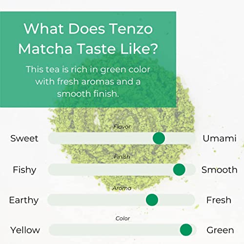 Tenzo Single Serve Matcha Green Tea Powder - Matcha Powder Singl...