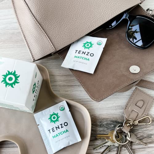 Tenzo Single Serve Matcha Green Tea Powder - Matcha Powder Singl...
