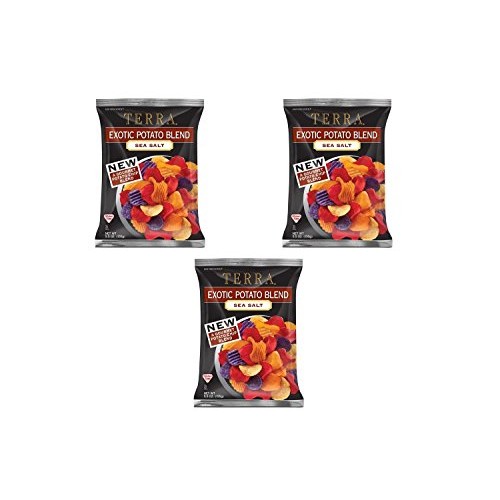 Terra Chip-Exotic Chip-Sea Salt 5.5 Oz[3Pack]