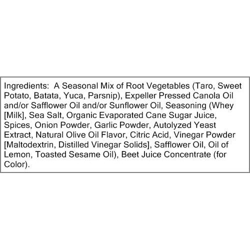 Terra Chips Exotic Mediterranean Vegetable Chips 5 Oz Pack Of 12