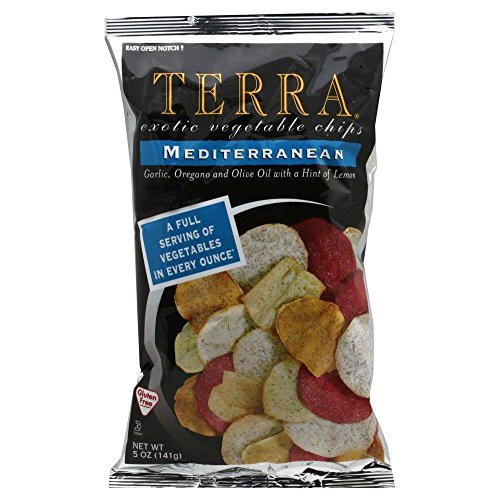Terra Chips Exotic Mediterranean Vegetable Chips 5 Oz Pack Of 12