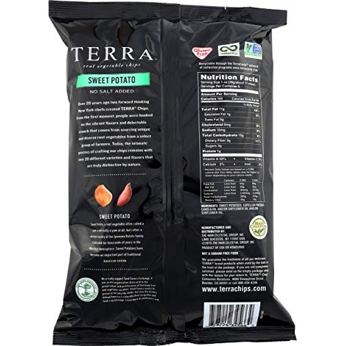 Terra Plain Sweet Potato Chips, 6 Ounce