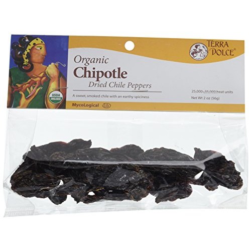 Terra Dolce Organic Chipotle Chiles, 2 Ounce