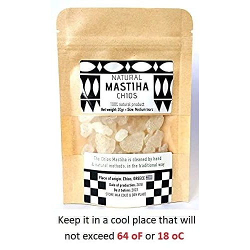 Chios Mastiha Tears Gum Greek 100% Natural Mastic Packs From Mas...