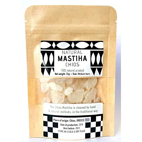 Chios Mastiha Tears Gum Greek 100% Natural Mastic Packs From Mas...