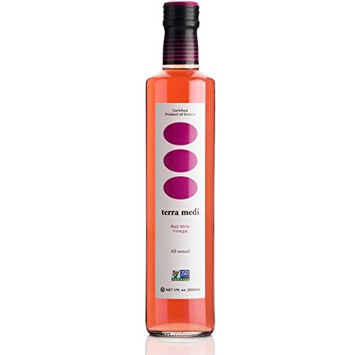 Alcoholic Beverages Terra Medi Greek Red Wine Vinegar,