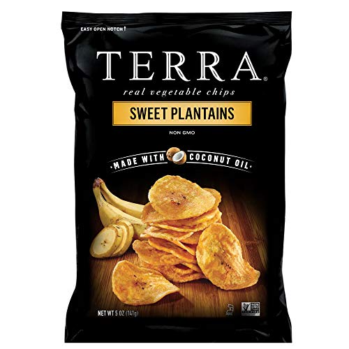 Terra Sweet Plantains Chips, 5 Oz Pack Of 12