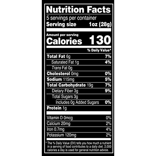 Terra Blues Chips With Sea Salt, 5 Oz. Pack Of 12