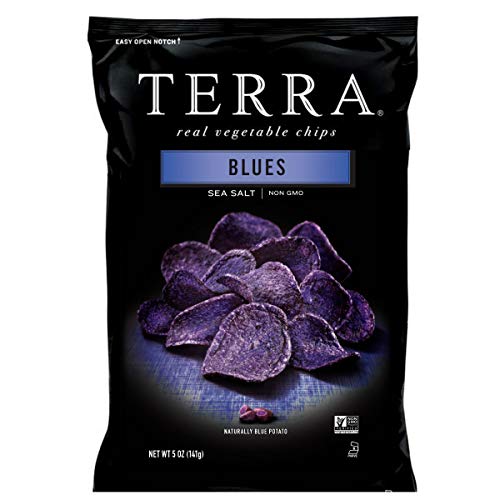 Terra Blues Chips With Sea Salt, 5 Oz. Pack Of 12
