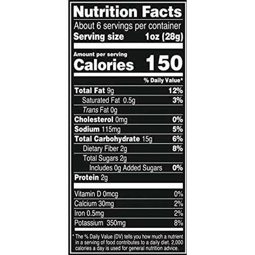 Terra Exotic Potato Chips With Sea Salt, 5.5 Oz. Pack Of 6