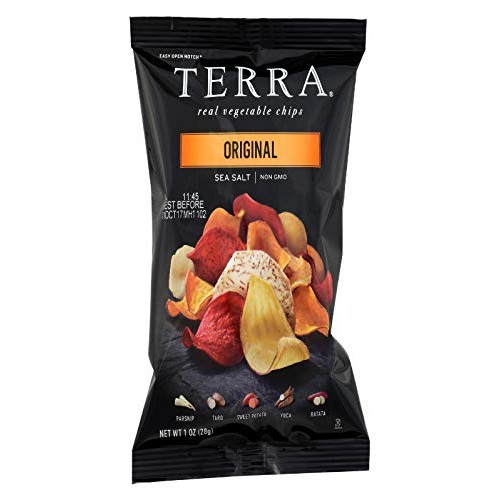 Terra Exotic Vegetable Chips, Original, 1 Oz Snack Size