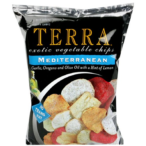 Terra Mediterranean Exotic Vegetable Chips, 6.8 Ounce Bags Pack