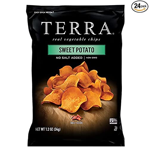 Terra Original And Sweet Potato Vegetable Chips, 1Oz Bag Pack O