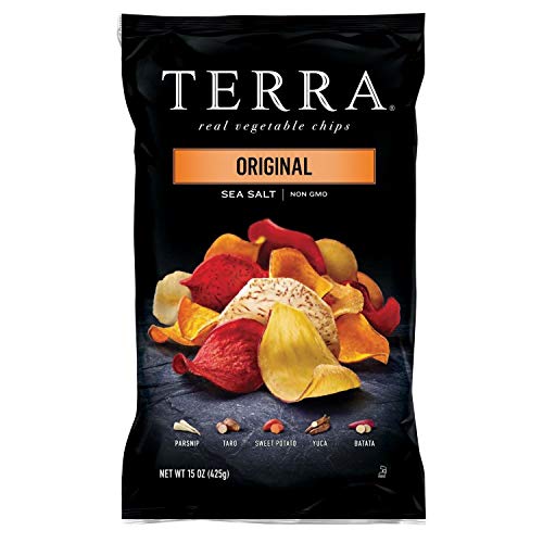 Terra Original Real Vegetable Chips, Sea Salt, Non Gmo, 15 Oz Bag