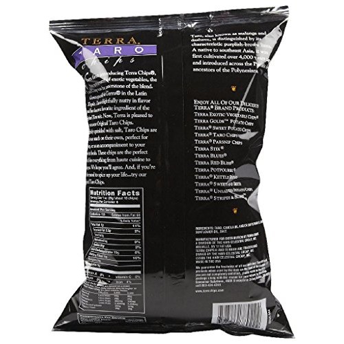 Terra Taro Chips, 6 Oz, 2 Pk