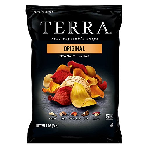 Terra Vegetable Chips, Original, 1 Ounce, Pack Of 6