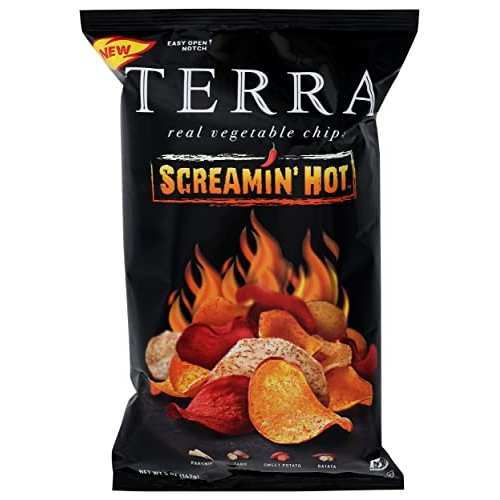 Terra Vegetable Chips Screamin Hot oz, 5 Ounce