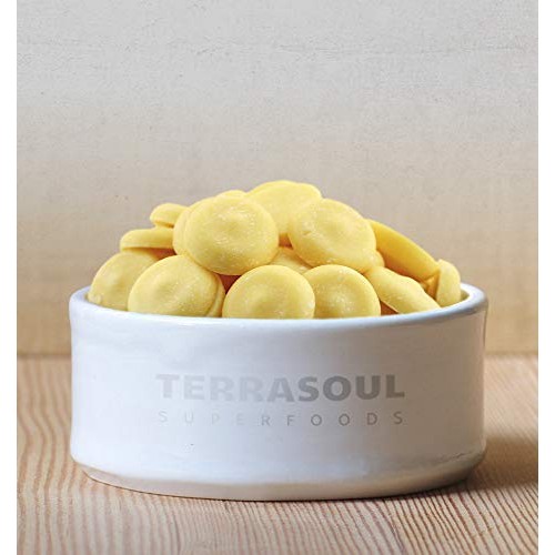 Terrasoul Superfoods Organic Cacao Butter Wafers, 1 Lb - Raw | K