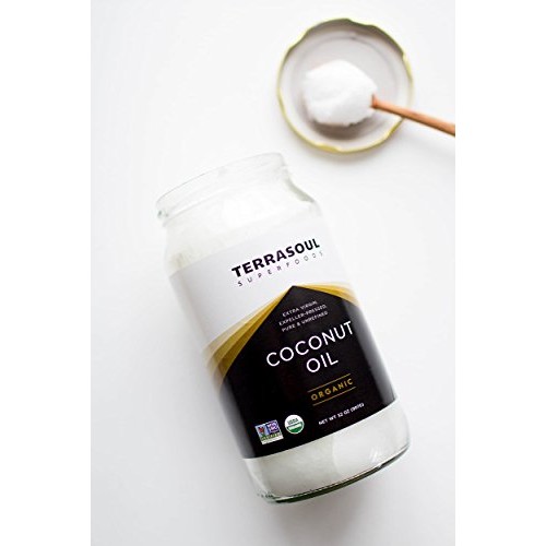 Terrasoul Superfoods Extra Virgin Organic Coconut Oil, 2 Pounds